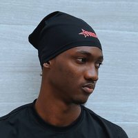 Retro Letter Embroidered Hoodie Hat Unisex Cotton Knit Beanie Stylish Personalized Headwear Accessory For Trendy Individuals One Size
