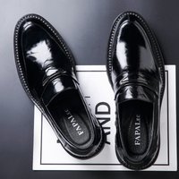 Spring Loafer Business Leather Shoes Mens Fashion Casual Dress Shoes Classic Formal Oxford Shoes For Men Elegantes Gents Shoes