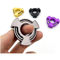 Reactor fidget spinner decompression Decompression metal toy ring large ring