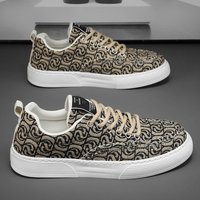 Shoes canvas shoes low top summer 2024 niche low top printed sneakers thick soled sports casual fashion shoes