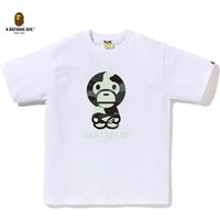 BATHING APE 2026 BAPE City Camo Milo Pure Cotton Short Sleeved T shirt Top
