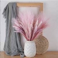 Crafts Reed Pampas Bouquet Simulated Flower Manufacturer Fake Flowers Plants Wholesale Decoration INS Style MW85101