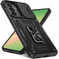 Case Samsung S25 Ultra Plus Edge A56 A36 Ring Stand Armor Slide Camera Kickstand Cover
