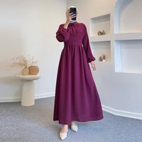 Clothing Pure Simple Style Dress Muslim Style