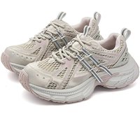 MingLiu Suction Film Sole Dad Shoes 2025 Spring summer Breathable Mesh Sports Shoes Retro Casual Shoes Versatile Shoes