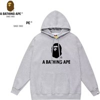 A Bathing APE BAPE-BAPE Classic Ape Head Pattern Letter Logo Printed Hoodie Unisex