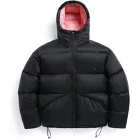 Men’s Clothing Unisex Puffer Jacket – Embroidered Quilted Coat (Urban Winter Essential)