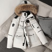 2024 Down Suit Winter Outdoor Mid Length Running Same Korean Version Couple Coat Trend