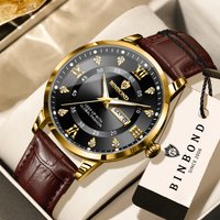 Quartz Watches Luxury Sturdy Luminous Waterproof Auto Date Week Display Accurate Watch Business Reloj
