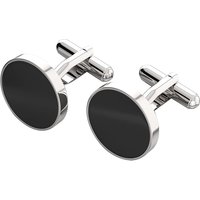 Cufflinks、Classic、Fade Resistant、 Cross border Minimalist French style Metal Oil drip Pure Round Enamel Cufflinks Alloy Shir