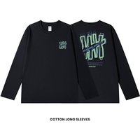 Clothing Oversized Letter Print T Shirt 230GSM Premium Cotton Relaxed Fit Streetwear 