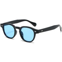 Fashion Sunglasses Vintage Round Tint Ocean Lens Brand Design Sunglasses