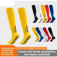Football Socks Game Training Thick Towel Dotted Anti Slip Wear Resistant Long Sports Socks