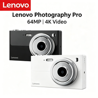 Lenovo XJ22 4K Digital Camera 1000mAh 64MP HD Student CCD Camera Anti Shake 2.8inch Screen Selfie Camera Gift