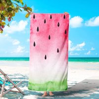 Watermelon Beach Towel Printed Surf Towel Adult Seaside Absorbent Shawl Blanket
