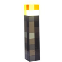 11.5 Inch Brownstone Torch LED Lamp Home Decor USB Rechargeable Night Light Living Room Home Party Decoration