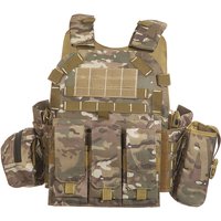 Tactical Vest 6094 Lightweight Quick Release Military Vest Airsoft & Outdoor Training