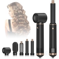 All-in-one Hair Dryer With Hot Air Comb, Home Hair Salon Celebrity Hair Dryer With Straight And Curly Functions Without Damaging Hair