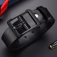 Retro Japanese Buckle Belt Business Trendy Jeans Casual Cross Border Trade Model