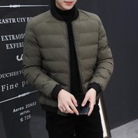winter cotton padded jacket casual stand up collar cotton jacket warm thickened down cotton jacket manufacturer
