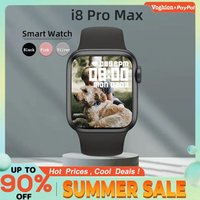 I8 Pro SmartWatch Custom Dial Heart Rate Monitor Bluetooth Calling Sport IWO Smart Watch VS W27 X8 MAX