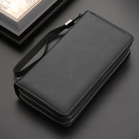 Bags Clutch Business Zipper Clutch Large Capacity Fashionable Clutch Long Wallet Mobile Phone Bag Simple