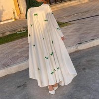 Butterfly Sleeve Abaya Dress – Dubai Modest Fashion Flared Cuffs 3 Elegant Colors One Fits Most