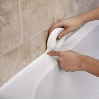 Self Adhesive Waterproof Sealing Tape PVC Kitchen Bathroom Caulk Strip Mold Resistant Wall Corner Seal Strip Sink Bathtub Countertop