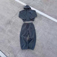 European American Autumn Winter Hip Hop Trend Casual Star Letter Print Street Zipper Hoodie Wholesale