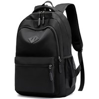 Solid Fashion Backpack High Capacity Schoolbags Male Shoulder Bags