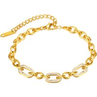 Jewelry Fashion High Grade Titanium Steel Jewelry All Match Stainless Steel Ins Style Mud Diamond Bracelet