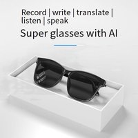 Smart Glasses HYUNDAI HY C8 Smart AI Translation Glasses Headphones Simultaneous Interpretation 75 Languages Real Time Conference Recording