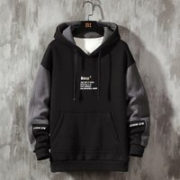 Clothing Hooded Winter Sweatshirt Autumn Winter Style Plus Velvet Thickened Jacket Trend Ins Couple 1310