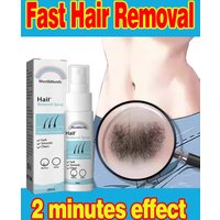 QLZHANFU Permanent Hair Removal Spray Painless Hair Remover for Ladies Armpit Legs Arms Hair Growth Inhibitor Depilatory Body Cream Care