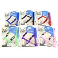 CAT LEASH T SHAPED DESIGN CAT COLLAR COMFORTABLE DURABLE MUST HAVE PET TRAVEL