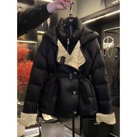 Clothing Winter Temperament Cotton Jacket Fashionable Splicing Jacket