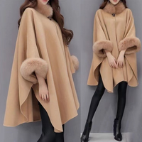 Fashion Warm Fur Collar Coat