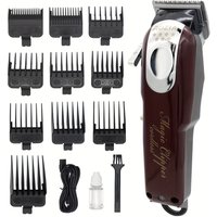 Professional Hair Clipper for Men Rechargeable Hair Trimmer Cordless Hair Cutting Machine Electric Barber Clippers