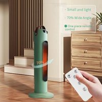 Portable Electric Space Heater With Remote Control, Fast Heating, 3 Speed Settings, Overheat & Tip-Over Protection, Quiet PTC Ceramic Heater