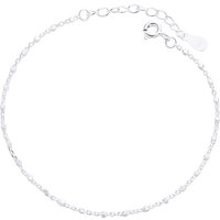 Women’s Jewelry 925 Sterling Silver Small Square Chain Bracelet Simple Niche Design Fashion Personality Student Girlfriend Bracelet