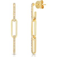 Women's Jewelry S925 Silver Needle Long Micro Paved Zircon Tassel Earrings Fashion Retro Earrings