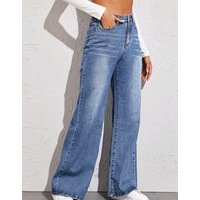 Clothing cat whisker monkey loose high waist wide leg jeans