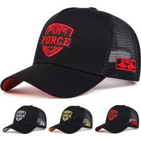 Fashion Letter Baseball Cap Breathable Hip Hop Hats Summer Casual Mesh cotton Snapback Caps gorras