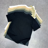 Men's Clothing Men's & Women's 100% Cotton Crew Neck T-shirt - Classic Fit Essential Tee, Solid Color Basic Top