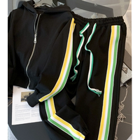 Clothing Casual Sports Suits Matching Sweatshirt Large Two Piece Suit