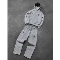 2027 Fashion Men's Clothing Men's Graphic Hoodie Pocket Rendy Street Style Y2K Black Gray