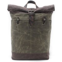Suitable For All Seasons Color-Block Travel Men, Large Capacity Expandable Backpack For Women, Outdoor Business Trip Waterproof Canvas Hiking Bag