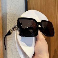 Trendy Polarized Women's Sunglasses European American Style High End Sun Protection Large Frames Slimming Effect Natural Look Without Makeup