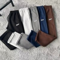 Clothing Double Waist Jogging Pants Poker Embroidery Pattern Trousers Hip Hop Street Sports Sweatpant