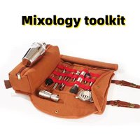 A5Travel Bartender Tool Storage Bag - Portable Bar Wine Glass Toolkit